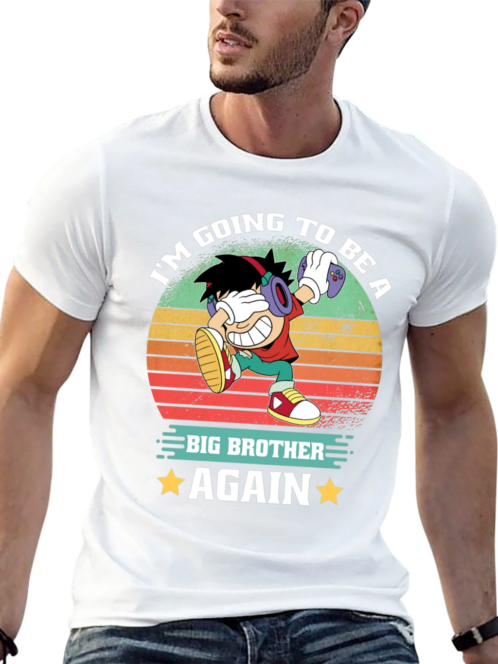 Big Brother Again T-Shirt - Gamer Design
