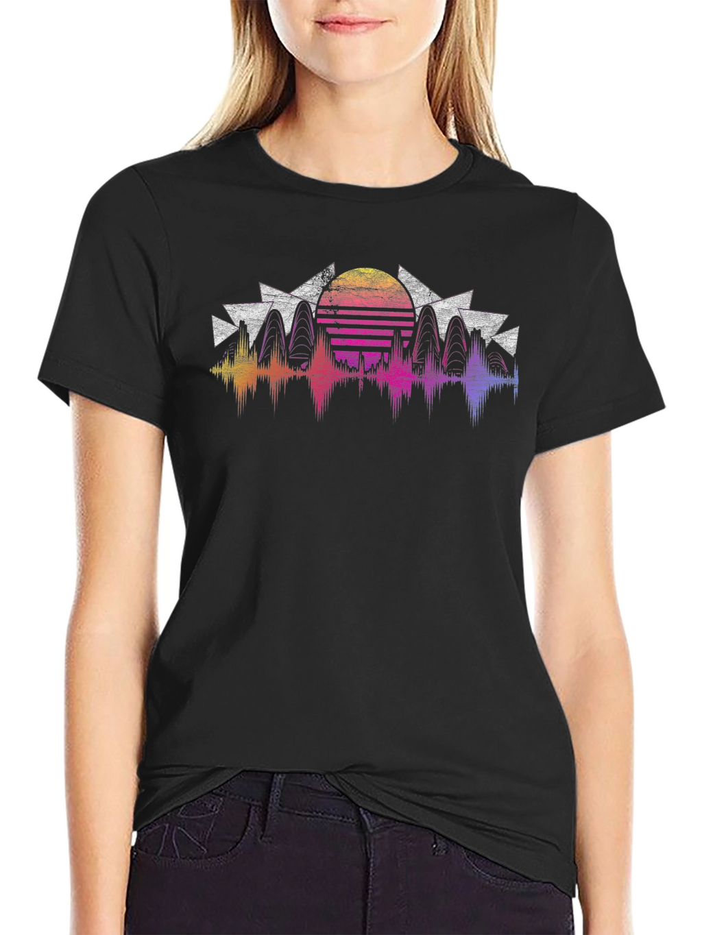 Retro Sunset Graphic Tee