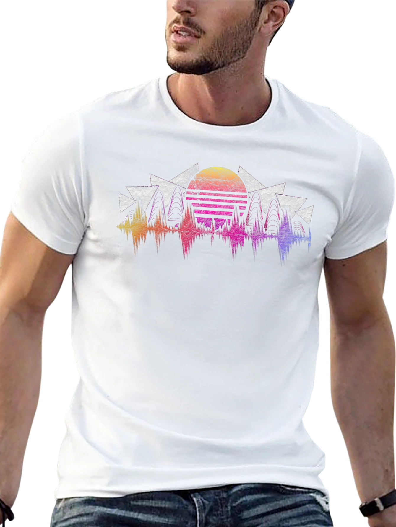 Retro Sunset Graphic Tee