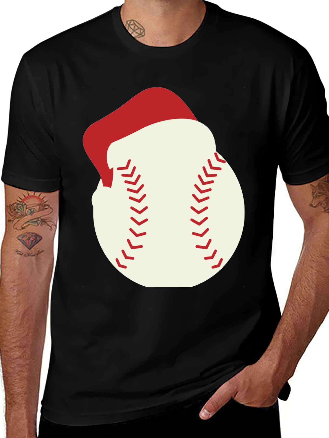 Festive Baseball T-Shirt