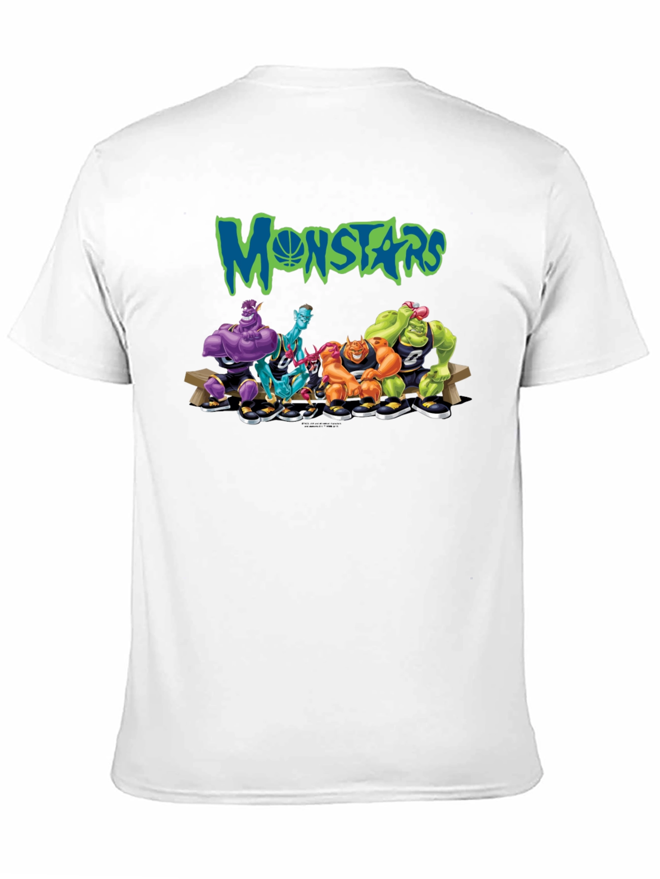 Monstars Space Jam Inspired Black T-Shirt