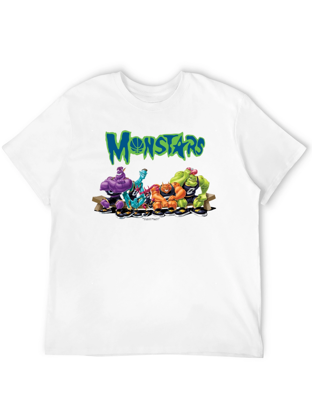 Monstars Space Jam Inspired Black T-Shirt