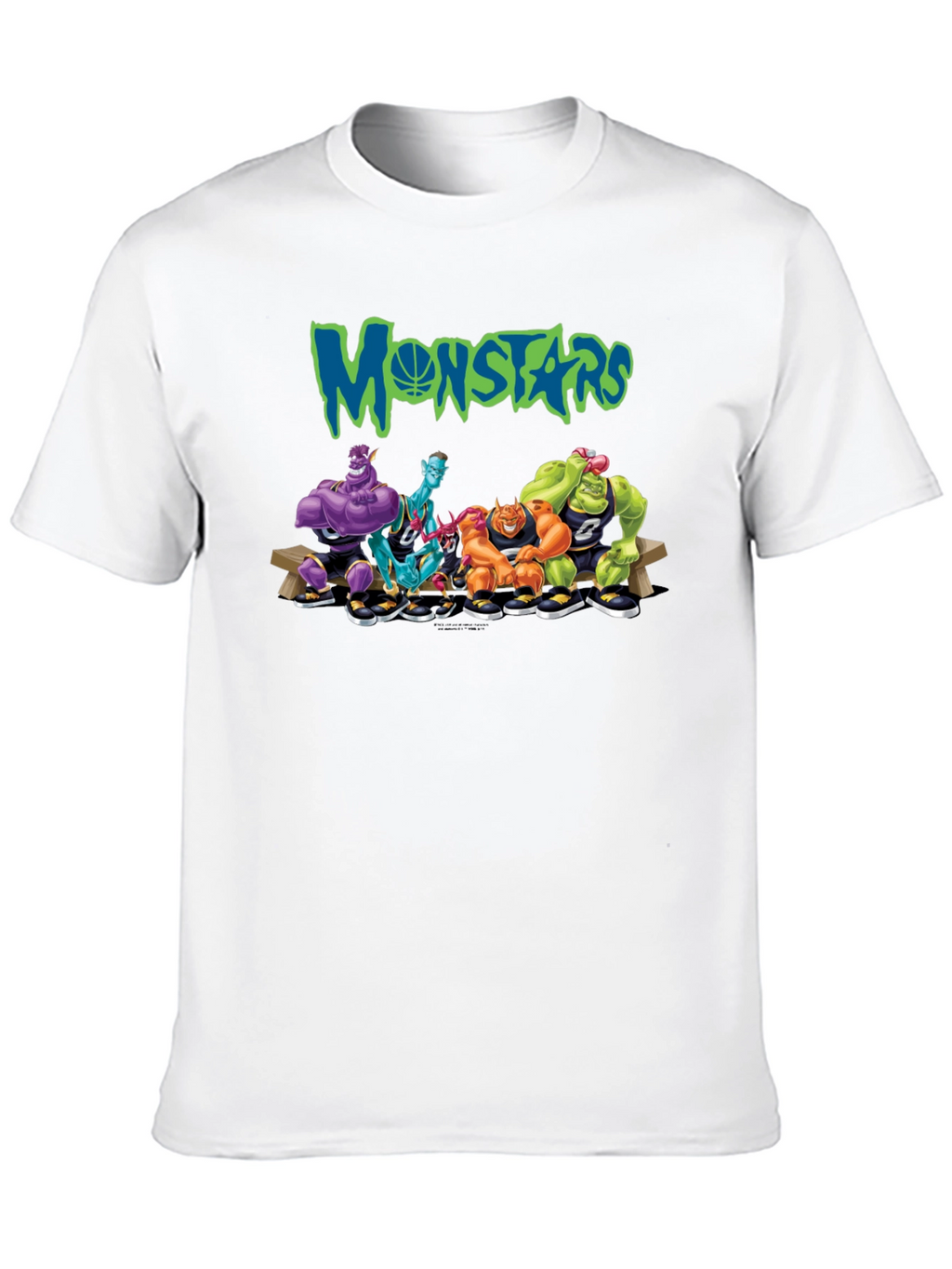 Monstars Space Jam Inspired Black T-Shirt
