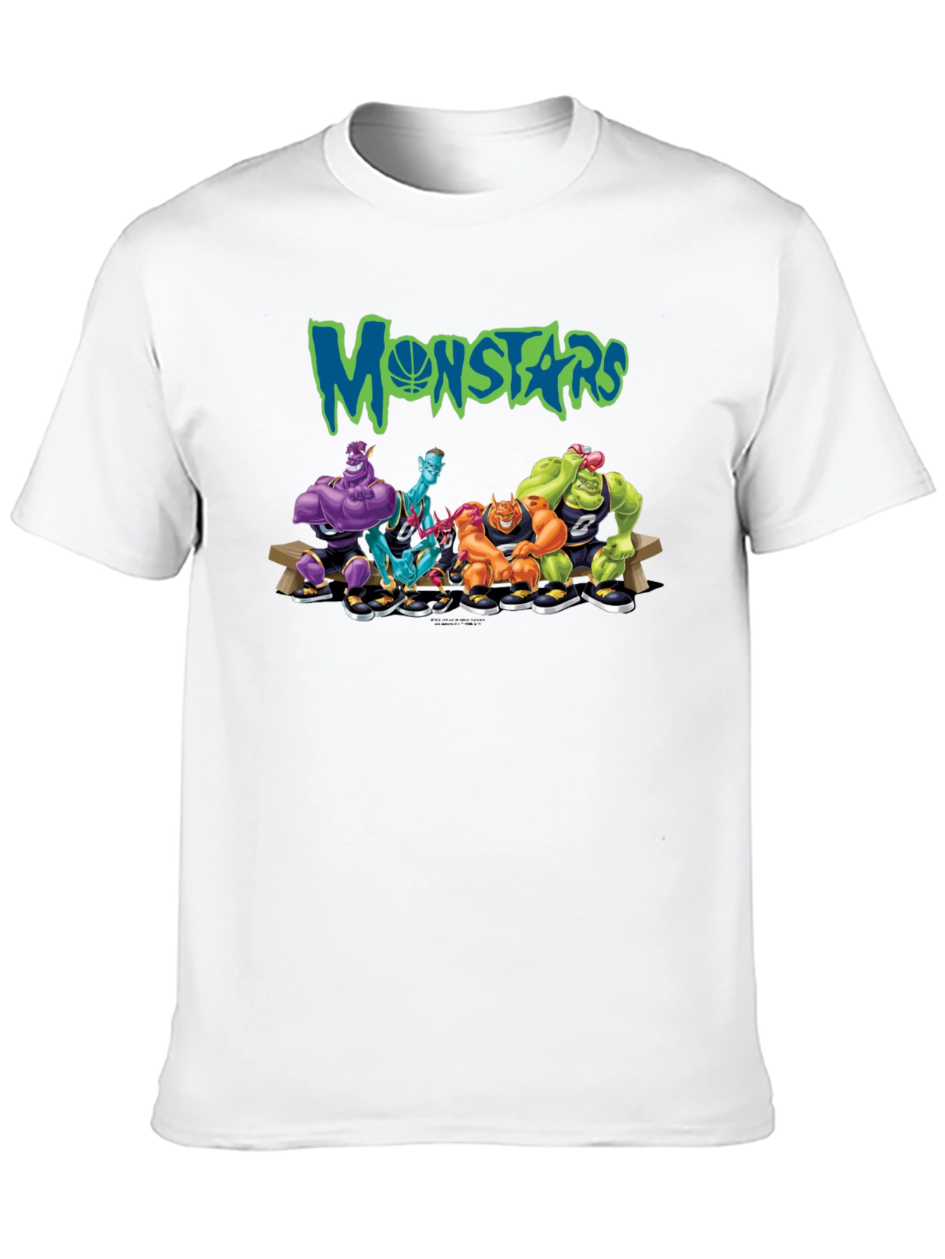 Monstars Space Jam Inspired Black T-Shirt