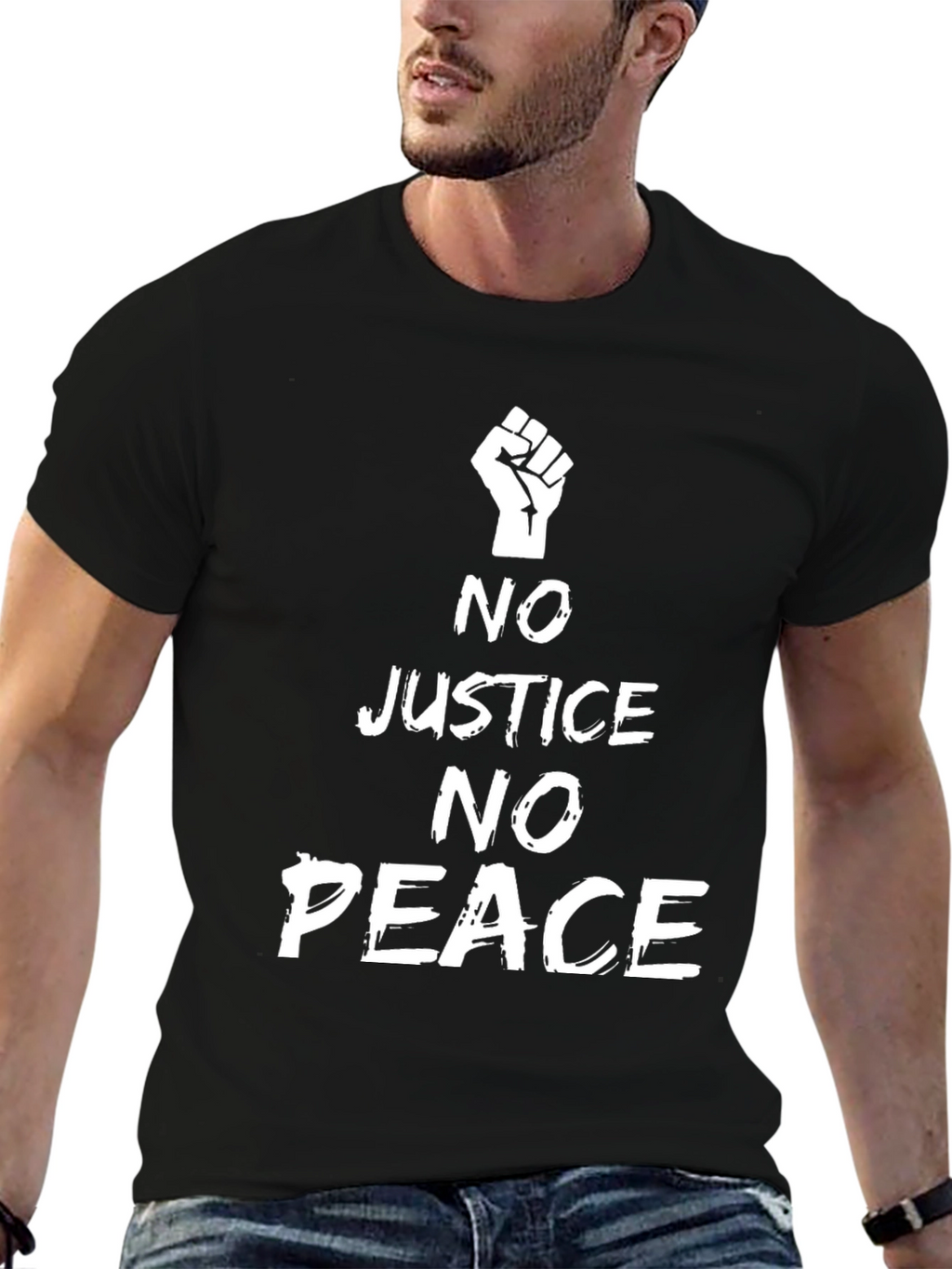 No Justice No Peace Graphic Tee
