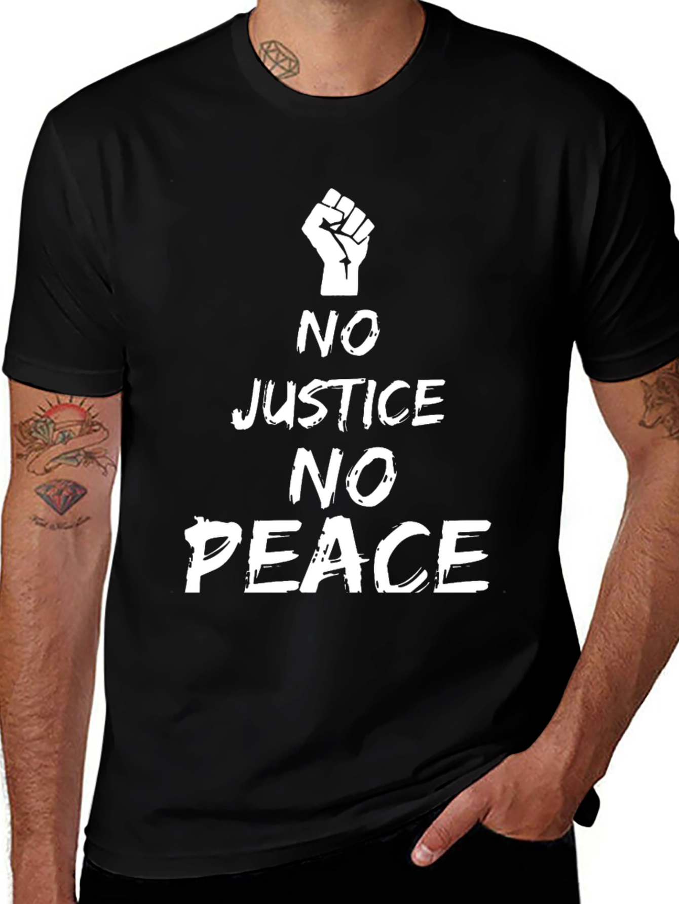 No Justice No Peace Graphic Tee