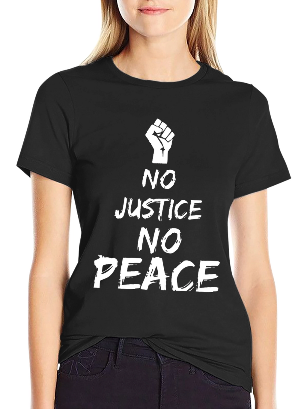 No Justice No Peace Graphic Tee