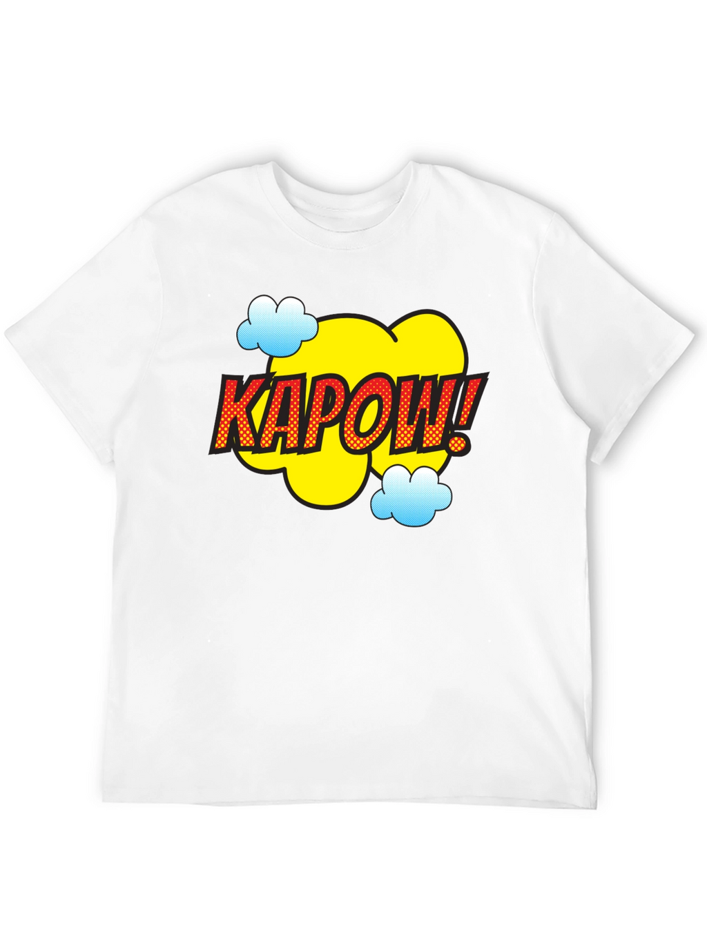 Kapow Comic Style Graphic Tee - Fun & Bold