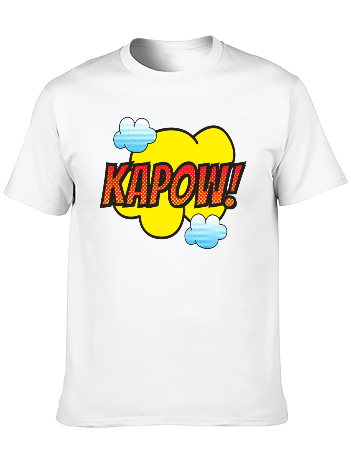 Kapow Comic Style Graphic Tee - Fun & Bold