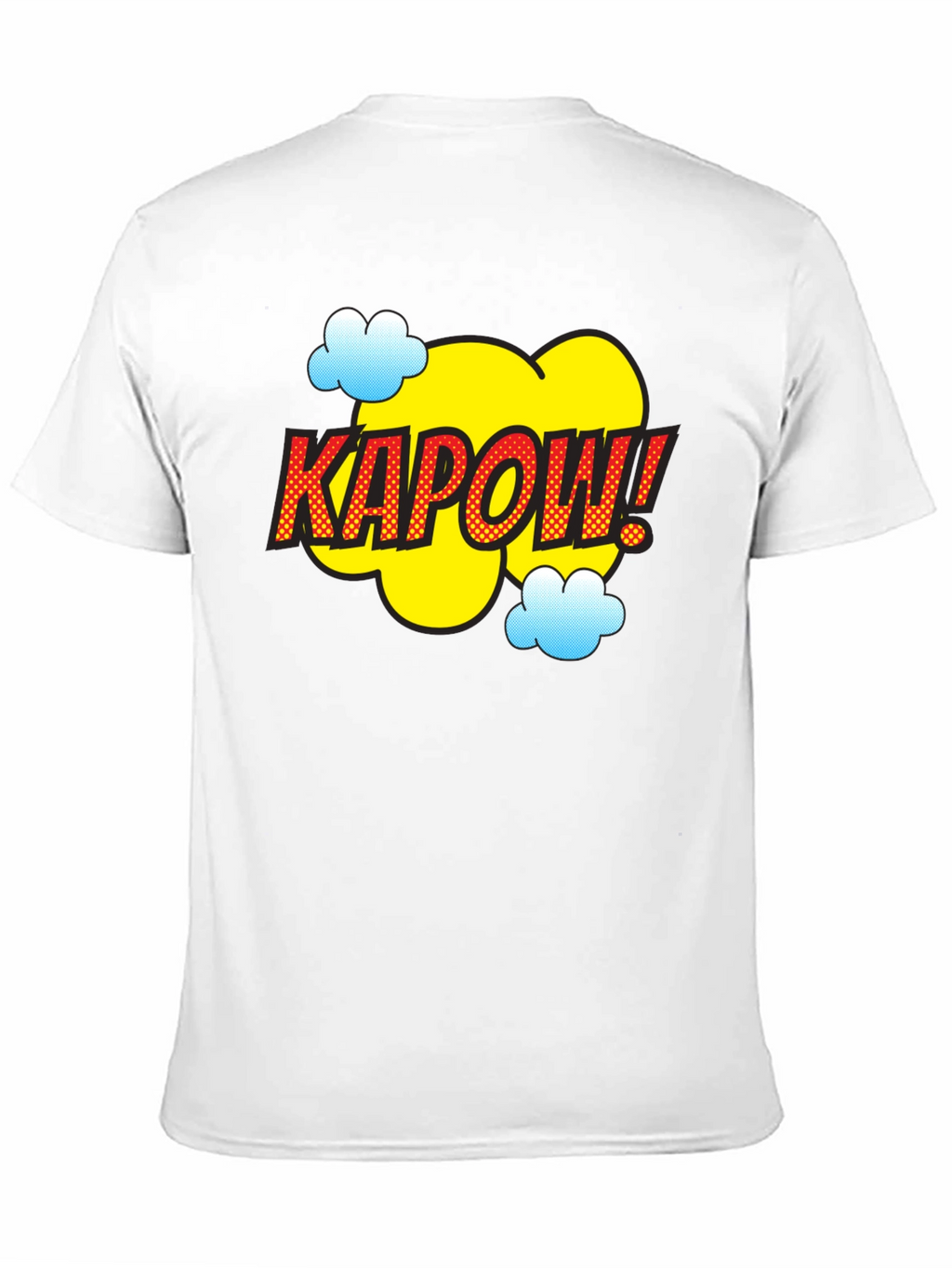 Kapow Comic Style Graphic Tee - Fun & Bold
