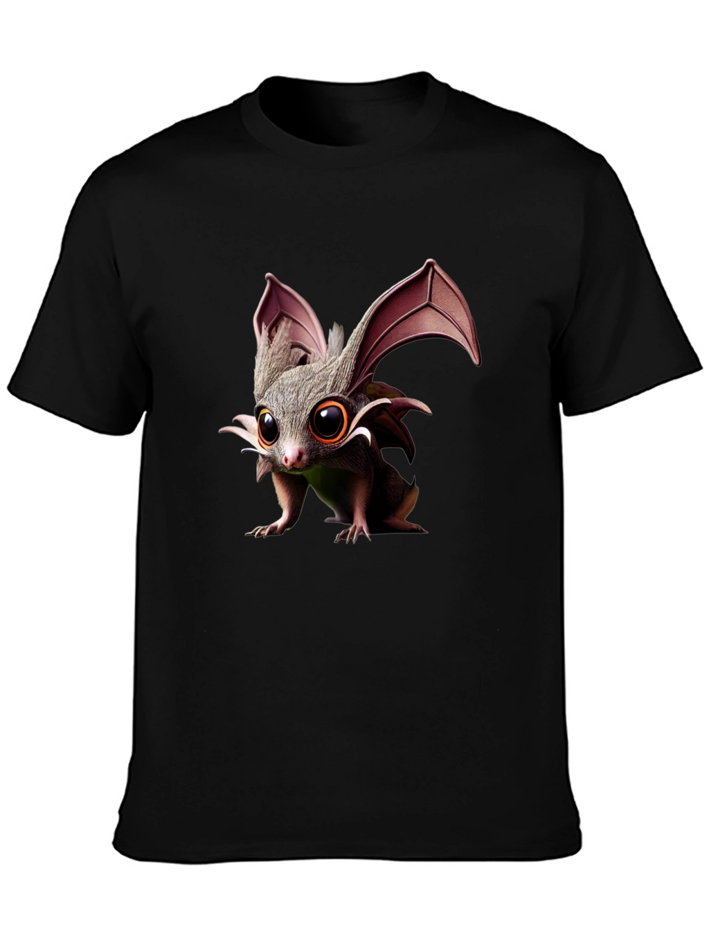 Cute Bat T-Shirt - Unisex Black Tee