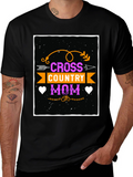 Cross Country Mom Graphic T-Shirt