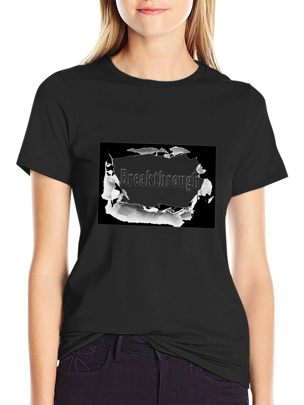 Breakthrough Graphic T-Shirt - Black