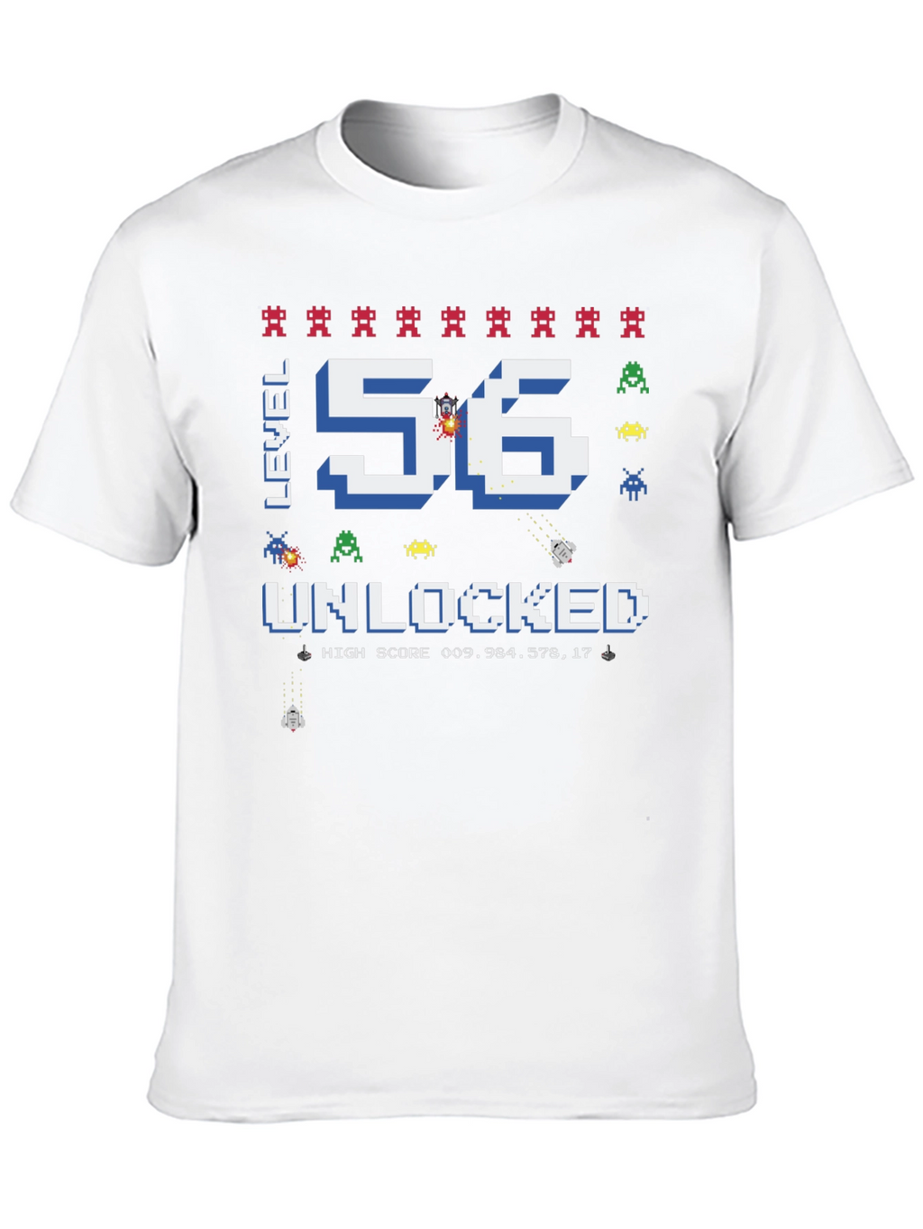 Level 56 Unlocked Graphic T-Shirt