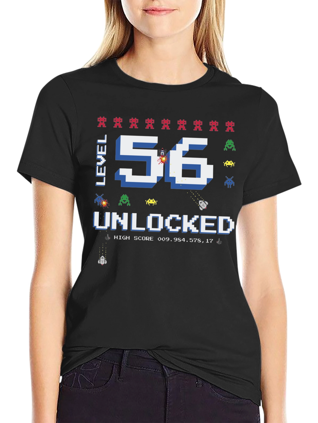 Level 56 Unlocked Graphic T-Shirt