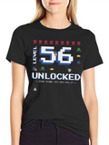 Level 56 Unlocked Graphic T-Shirt