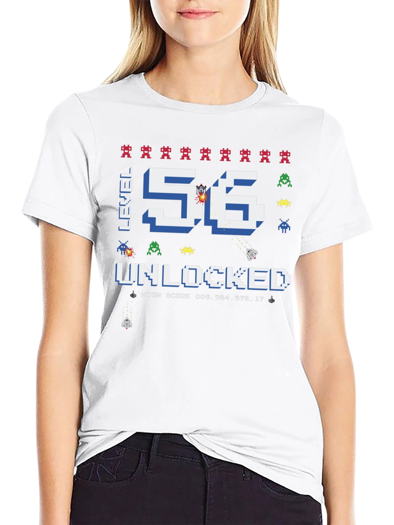 Level 56 Unlocked Graphic T-Shirt