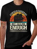 Stress is Caused By Not Sailing Enough T-Shirt
