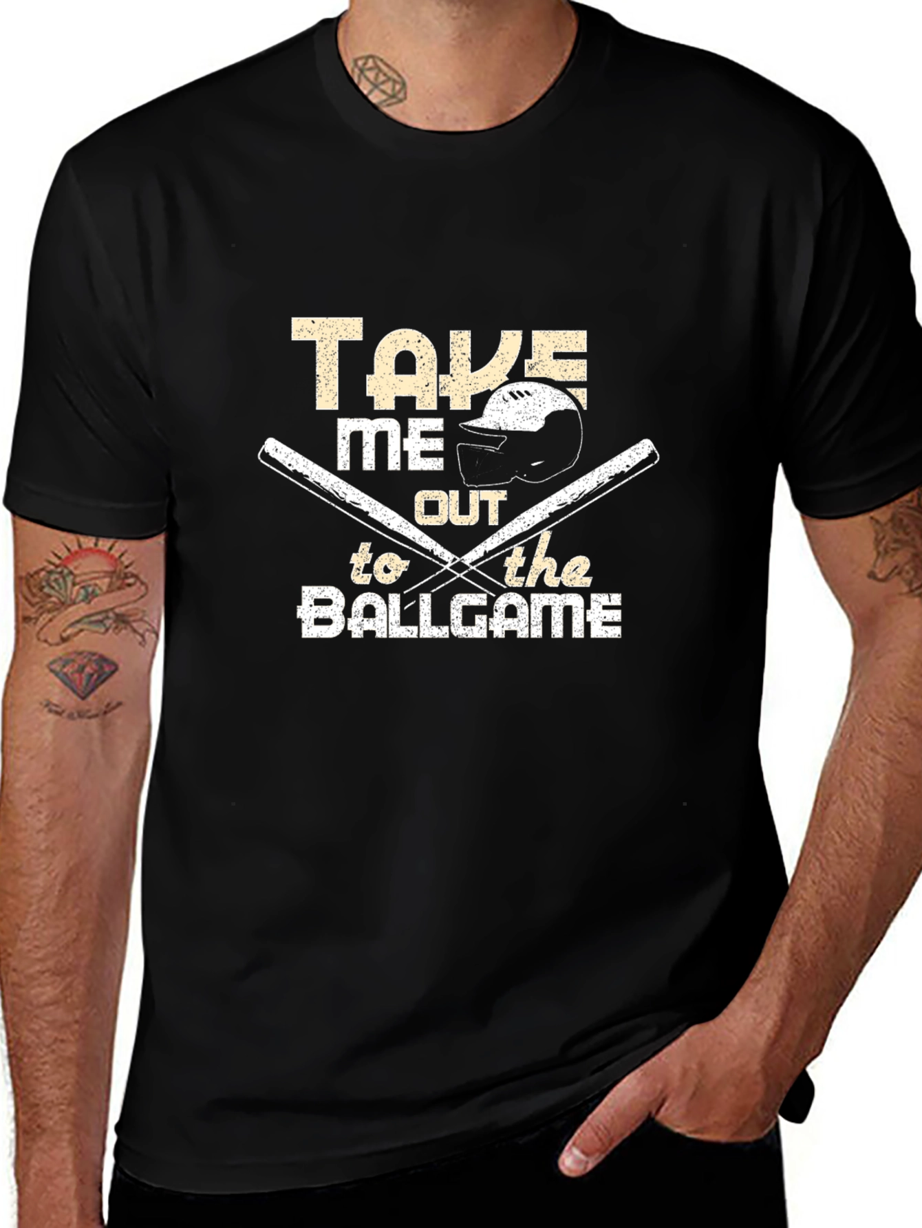 Take Me Out to the Ballgame Baseball T-Shirt