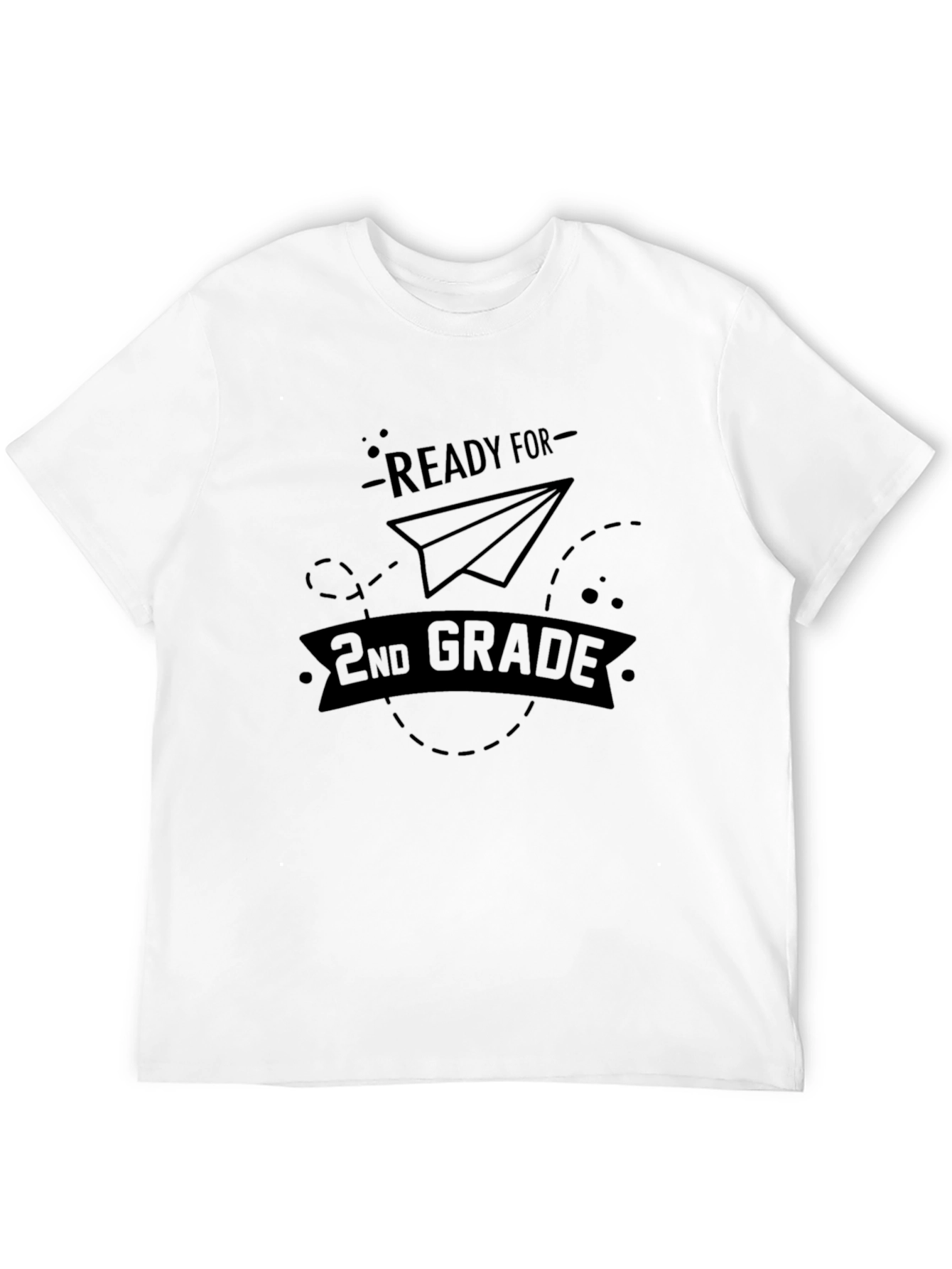 Ready for 2nd Grade Black T-Shirt