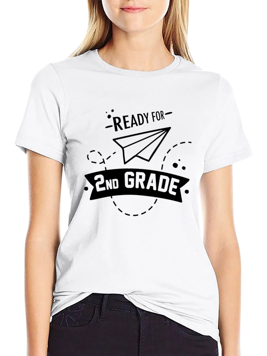 Ready for 2nd Grade Black T-Shirt