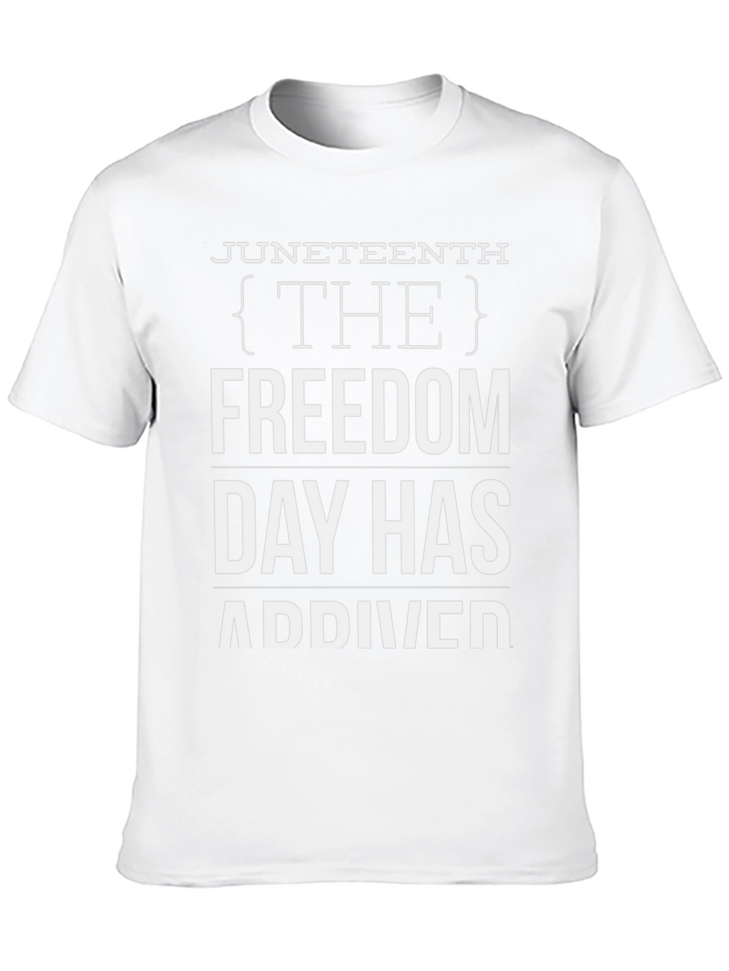 Juneteenth Freedom Day T-Shirt - Black