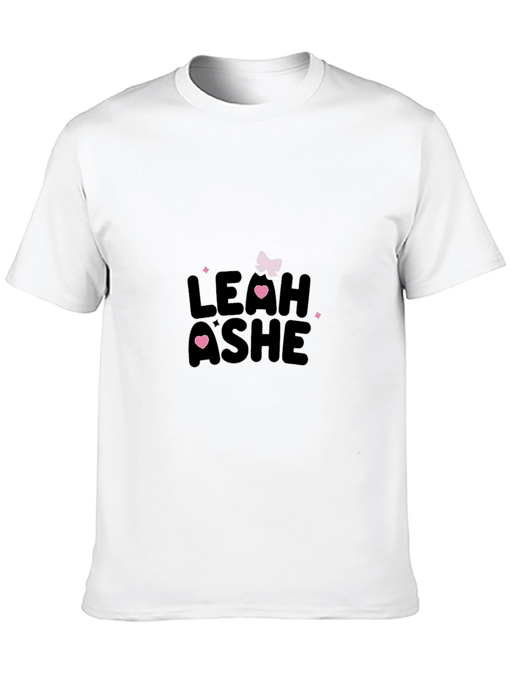 Mens Black Leah Ashe Graphic T-Shirt
