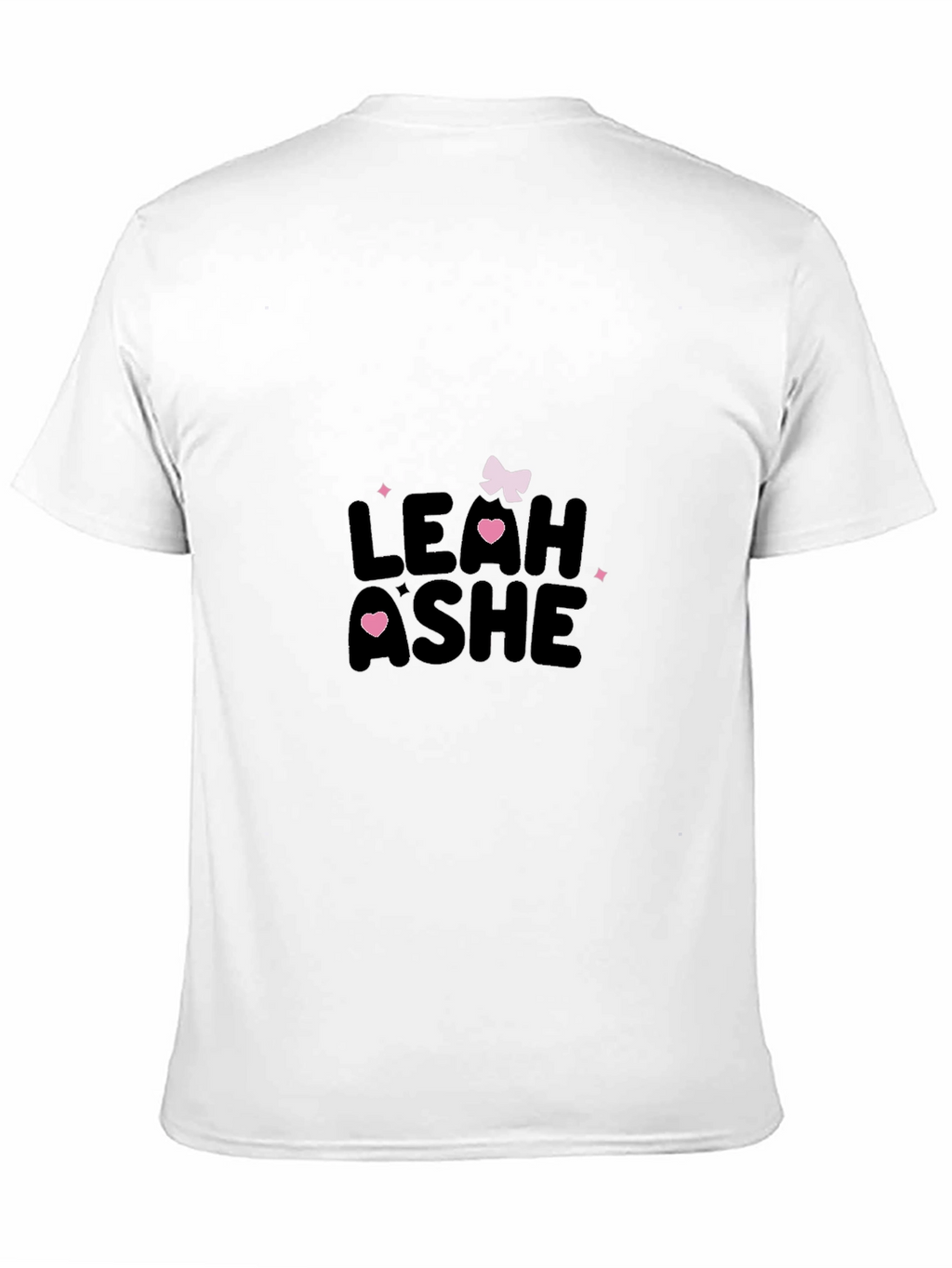 Mens Black Leah Ashe Graphic T-Shirt