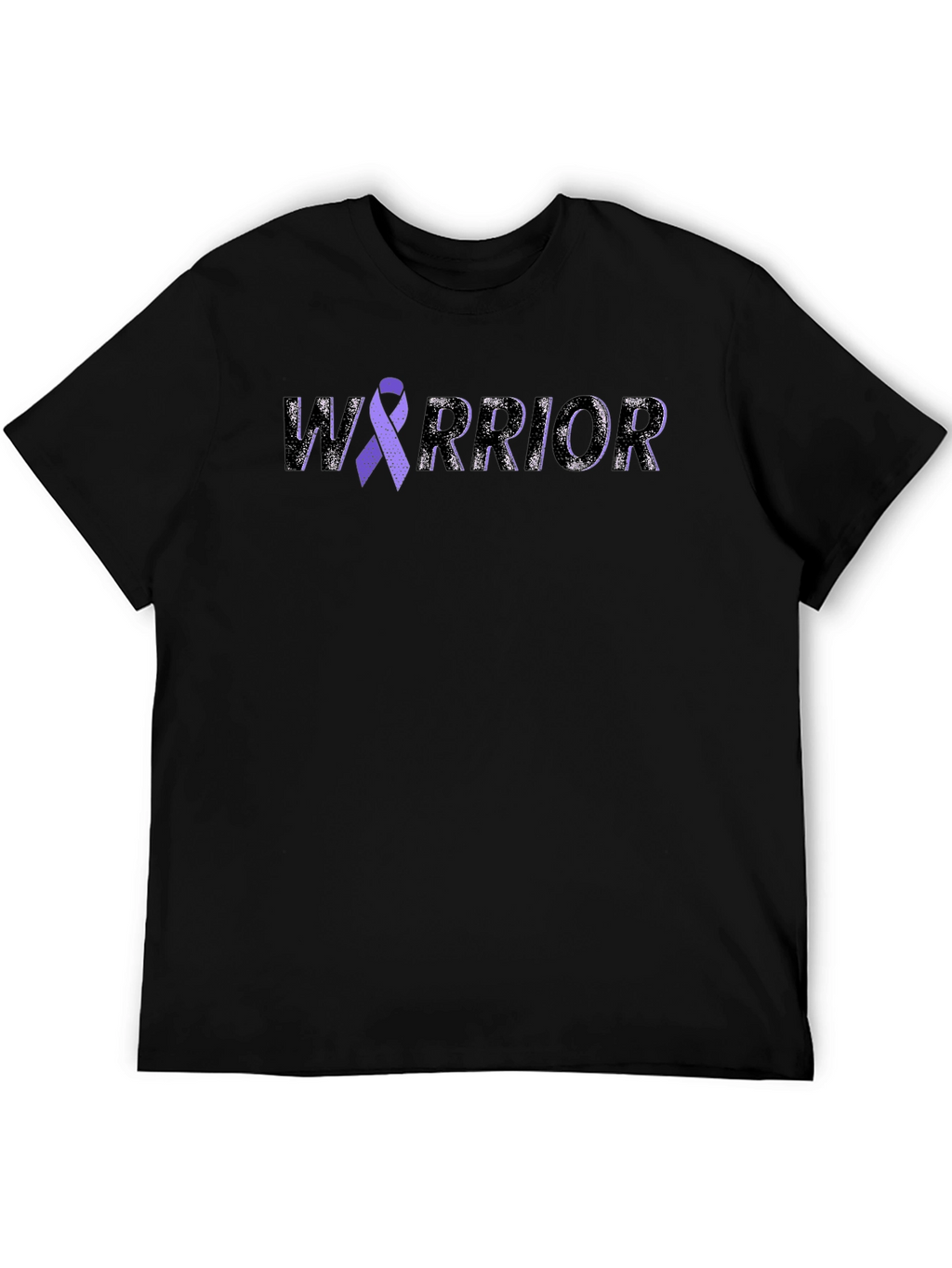 Warrior T-Shirt - Purple Ribbon Awareness Tee