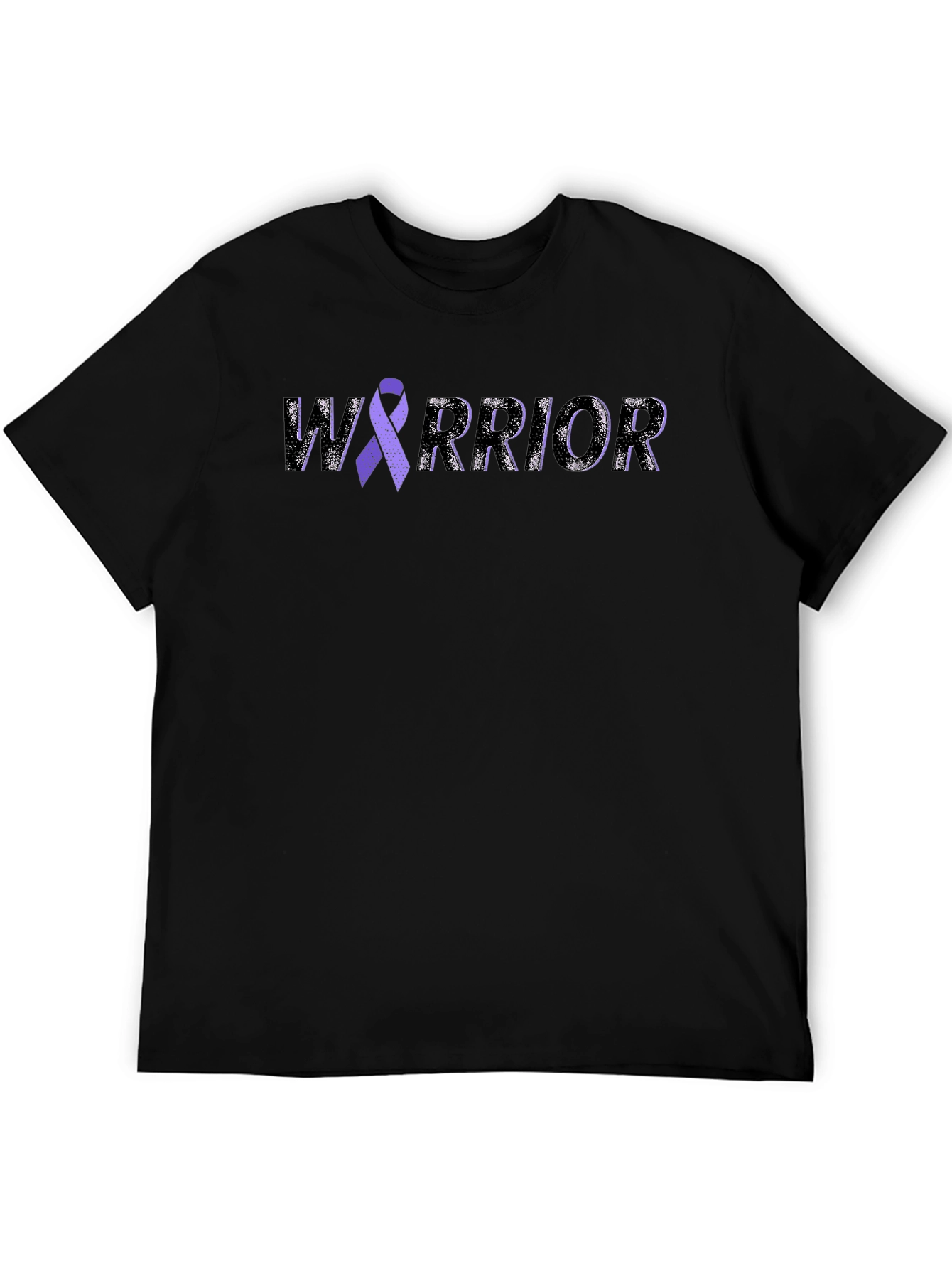 Warrior T-Shirt - Purple Ribbon Awareness Tee