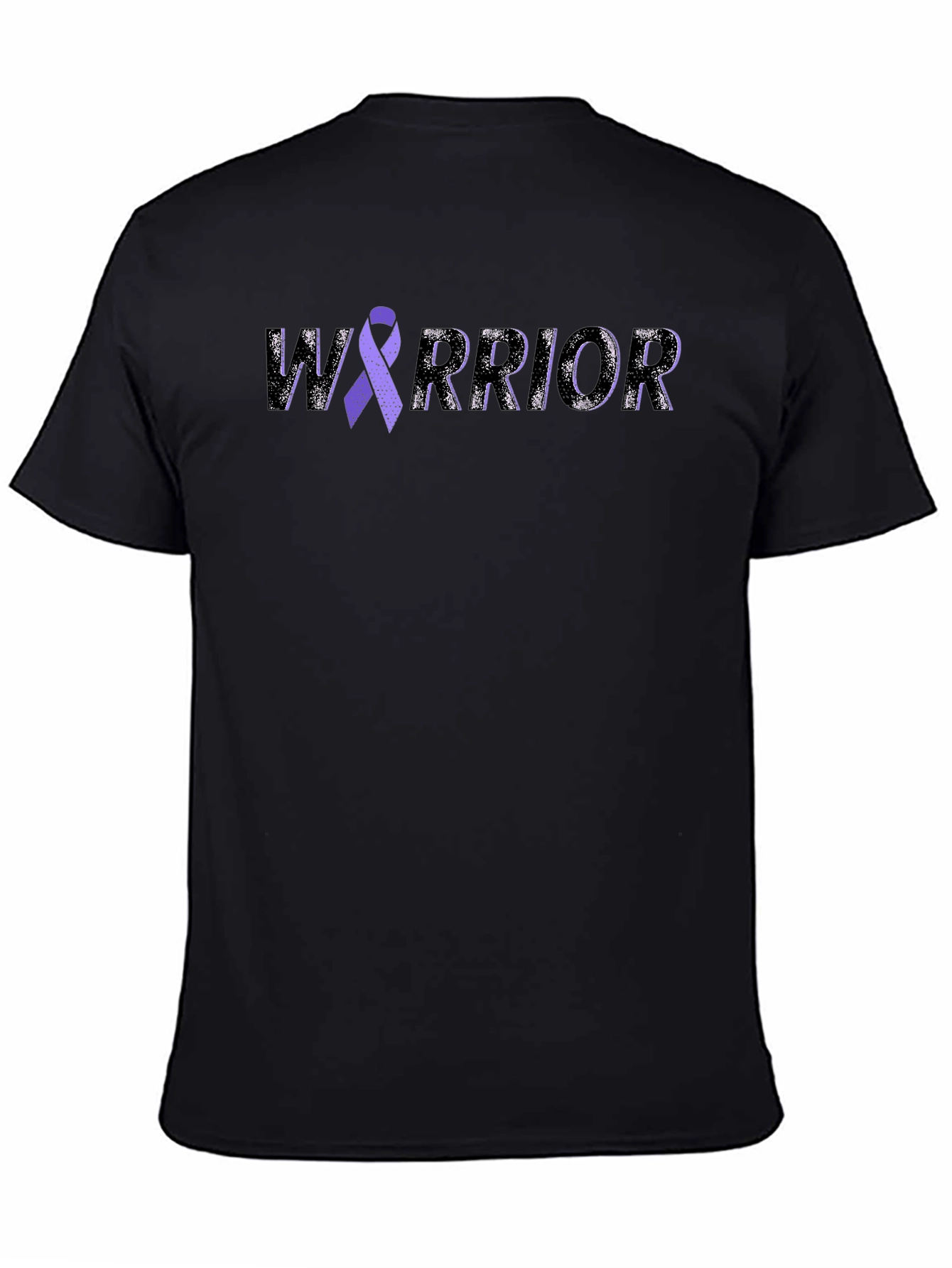 Warrior T-Shirt - Purple Ribbon Awareness Tee