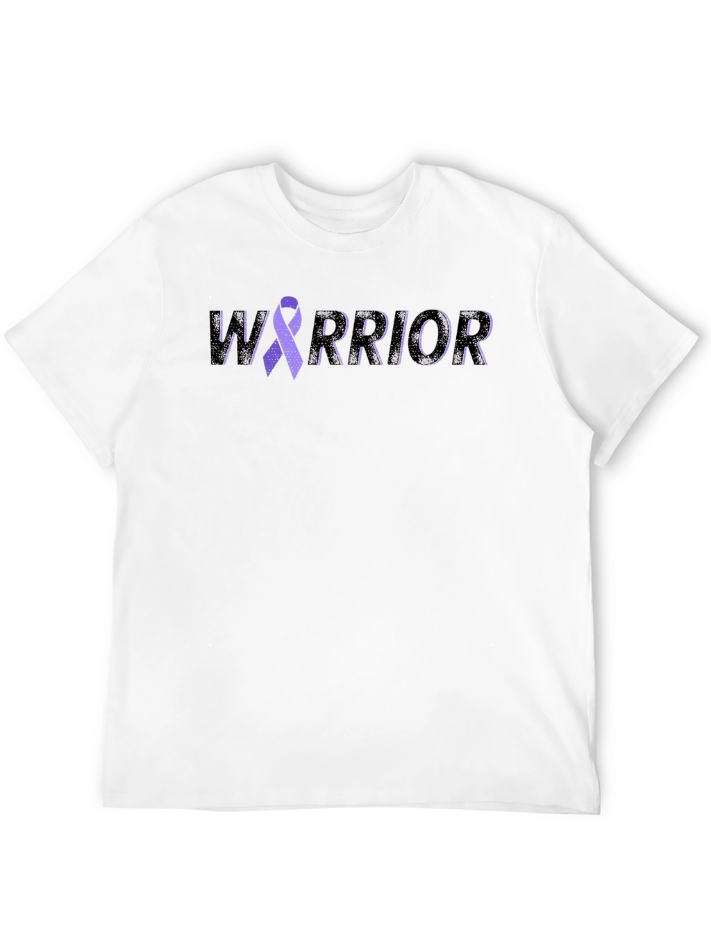 Warrior T-Shirt - Purple Ribbon Awareness Tee