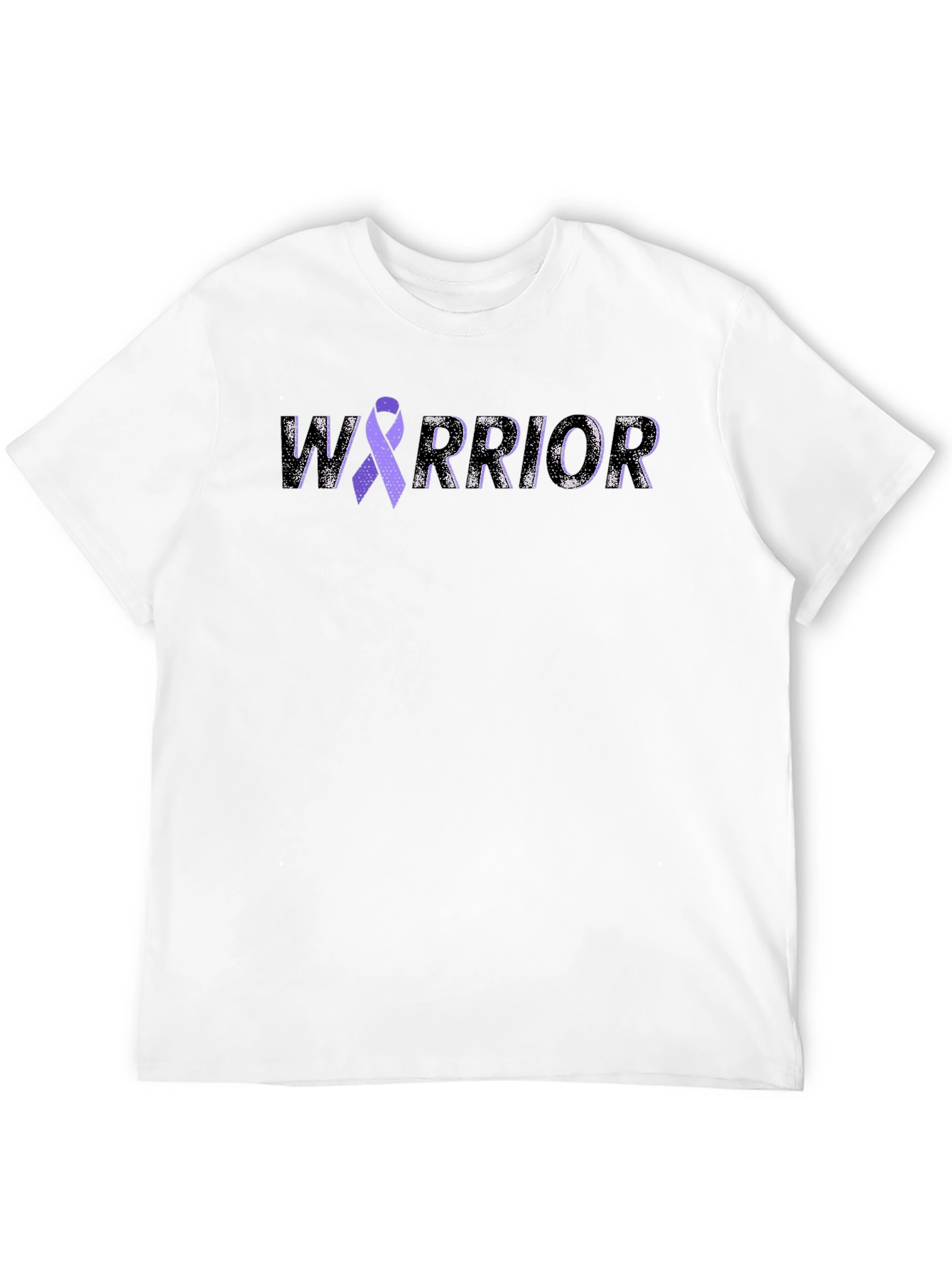Warrior T-Shirt - Purple Ribbon Awareness Tee