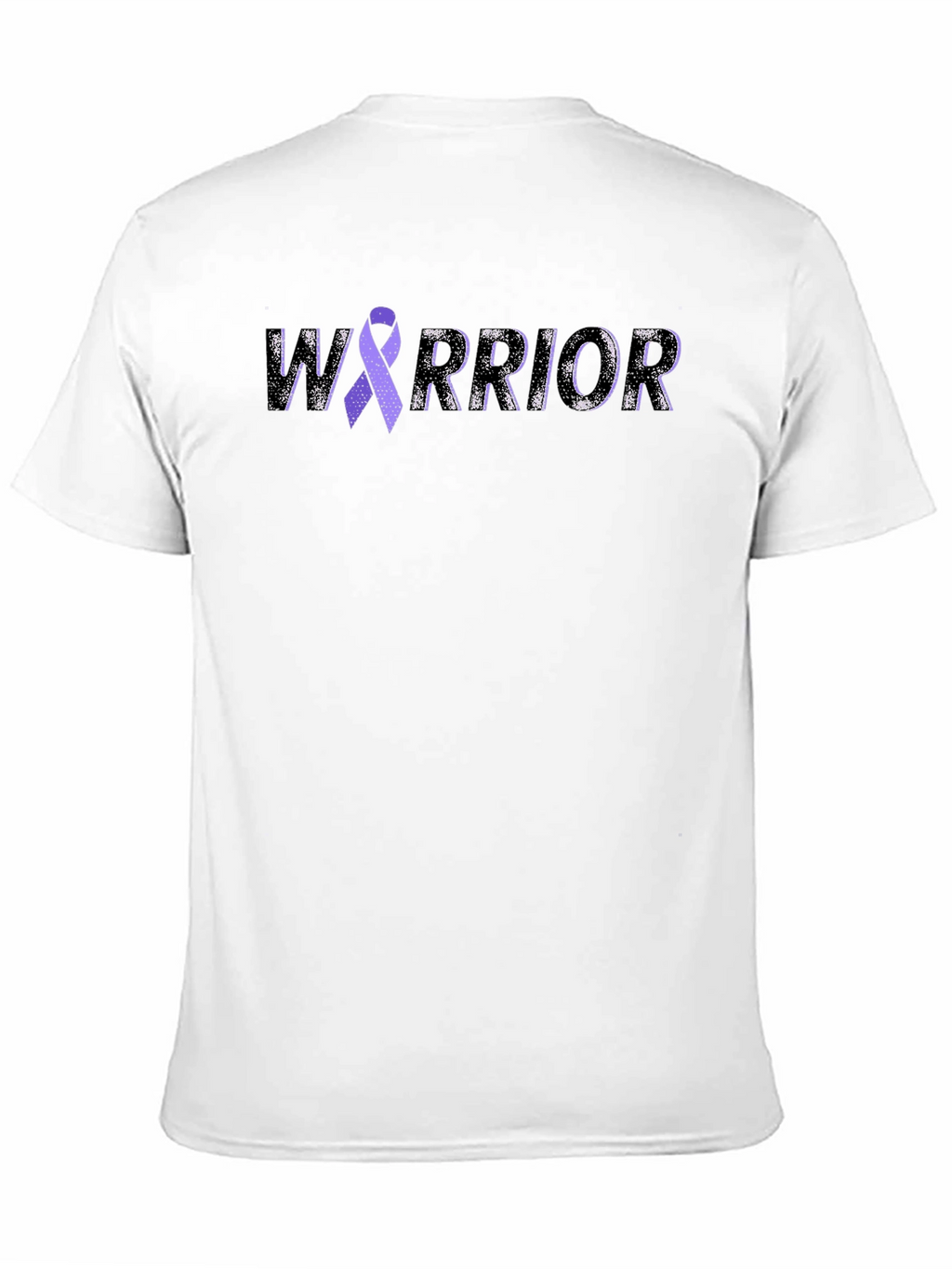 Warrior T-Shirt - Purple Ribbon Awareness Tee