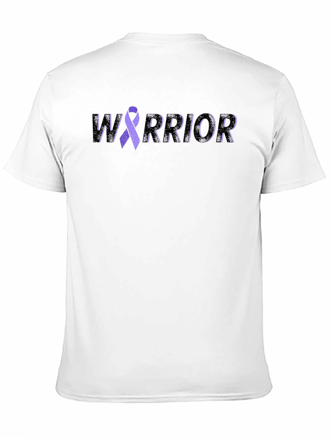Warrior T-Shirt - Purple Ribbon Awareness Tee