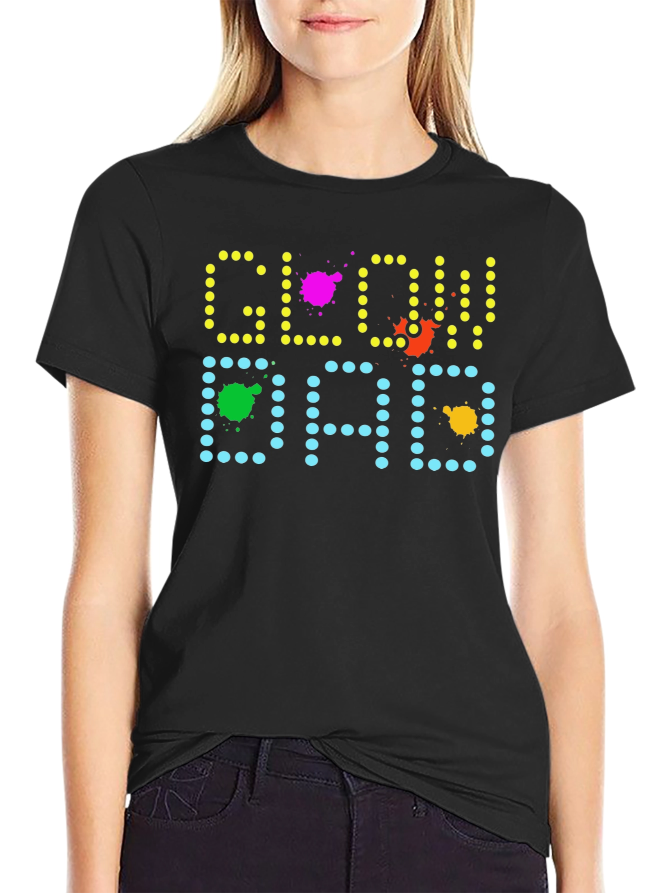 Glow Dad Graphic T-Shirt - Fun Fathers Day Tee