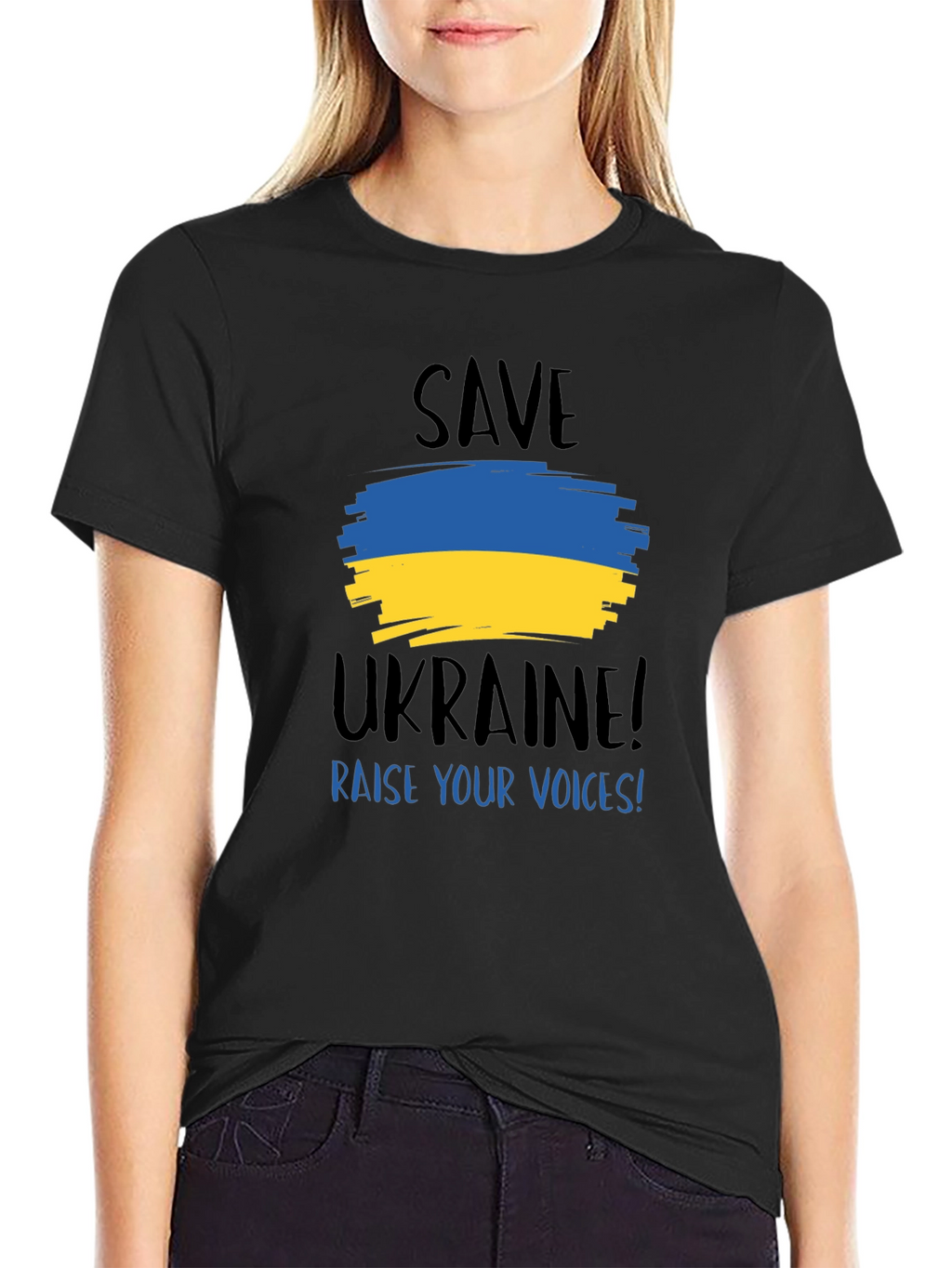 Save Ukraine T-Shirt - Raise Your Voice