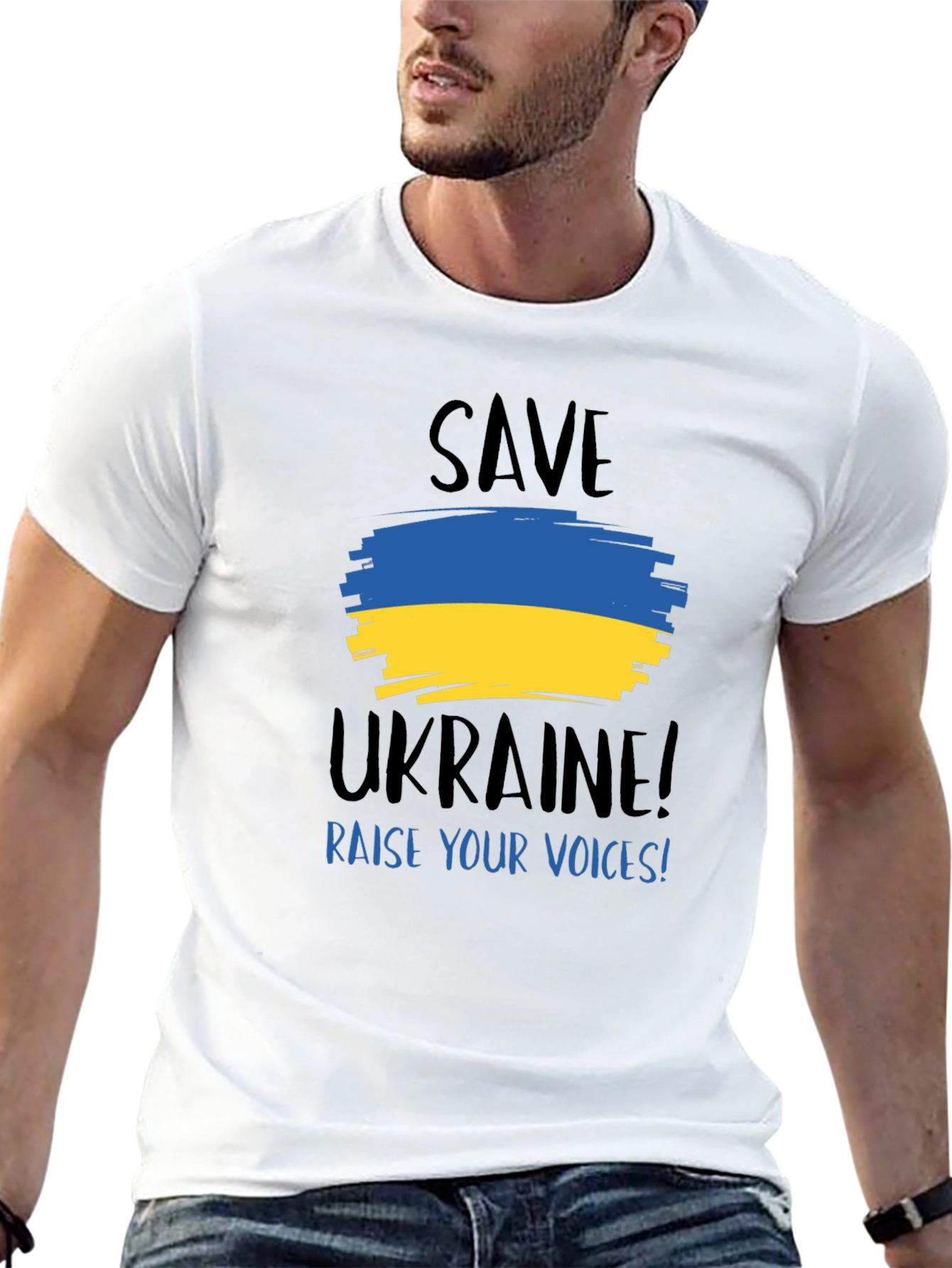 Save Ukraine T-Shirt - Raise Your Voice