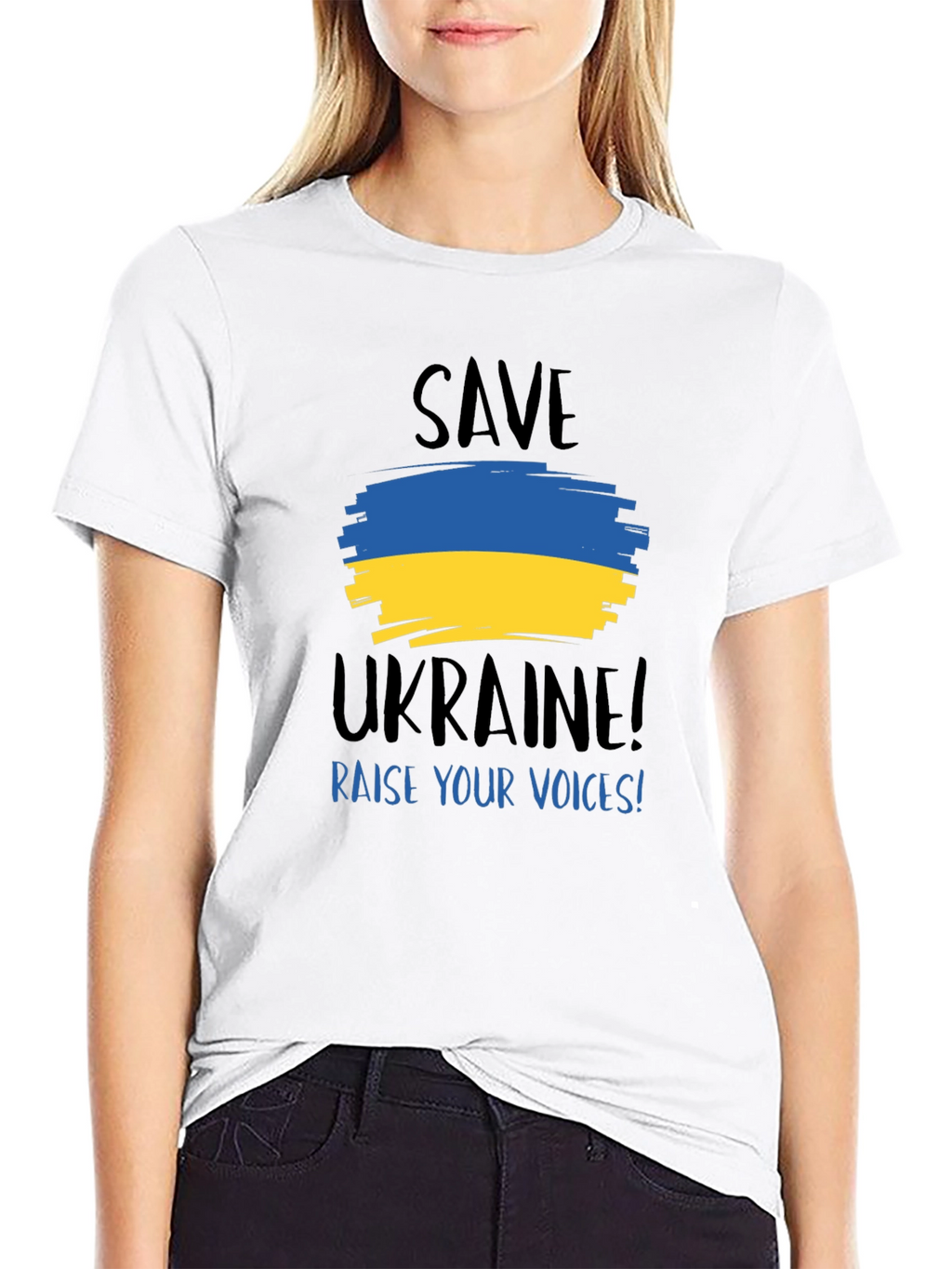 Save Ukraine T-Shirt - Raise Your Voice
