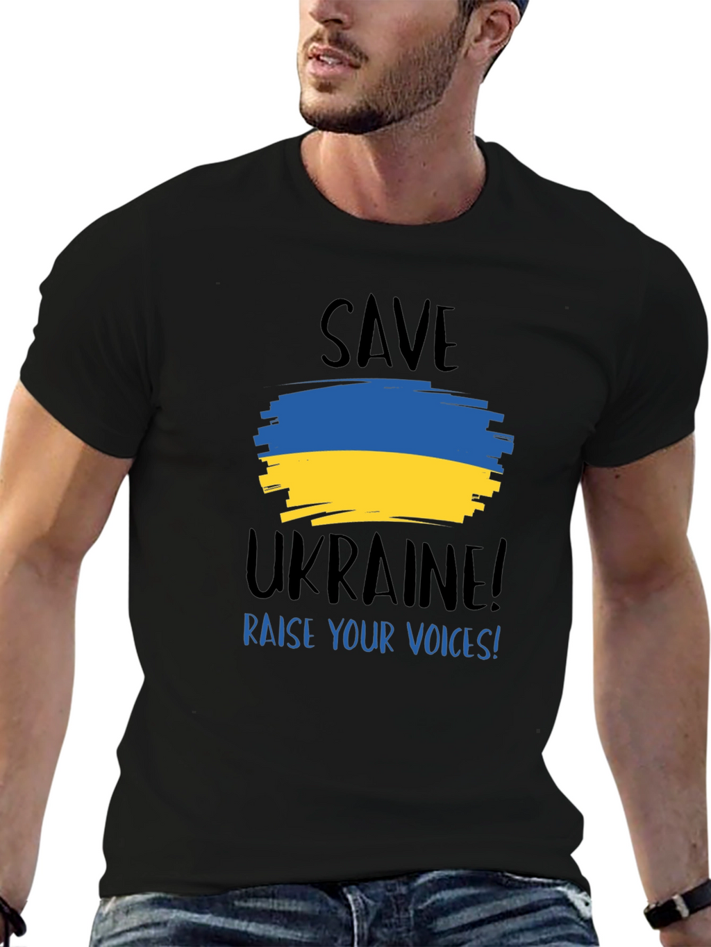 Save Ukraine T-Shirt - Raise Your Voice