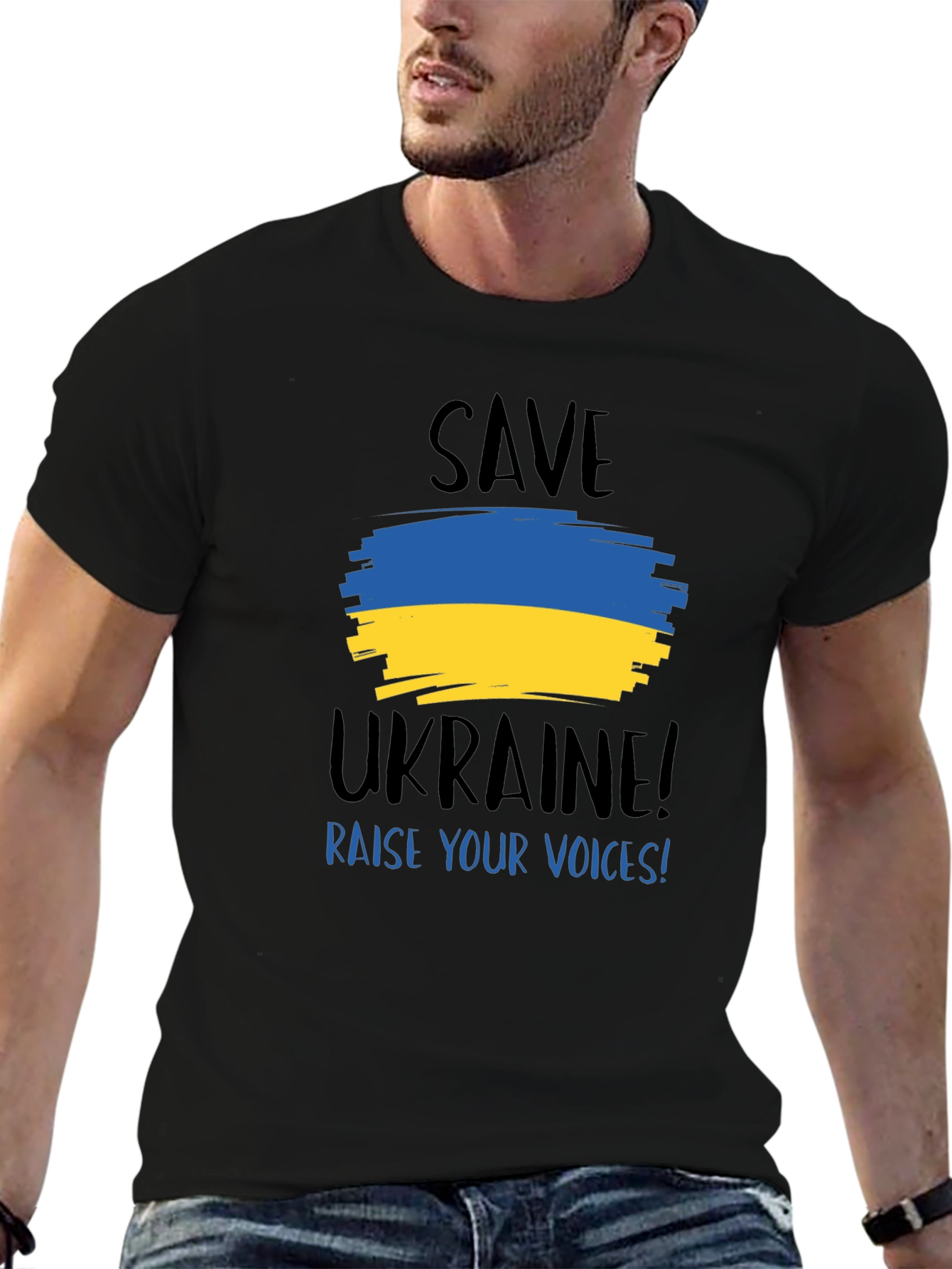 Save Ukraine T-Shirt - Raise Your Voice