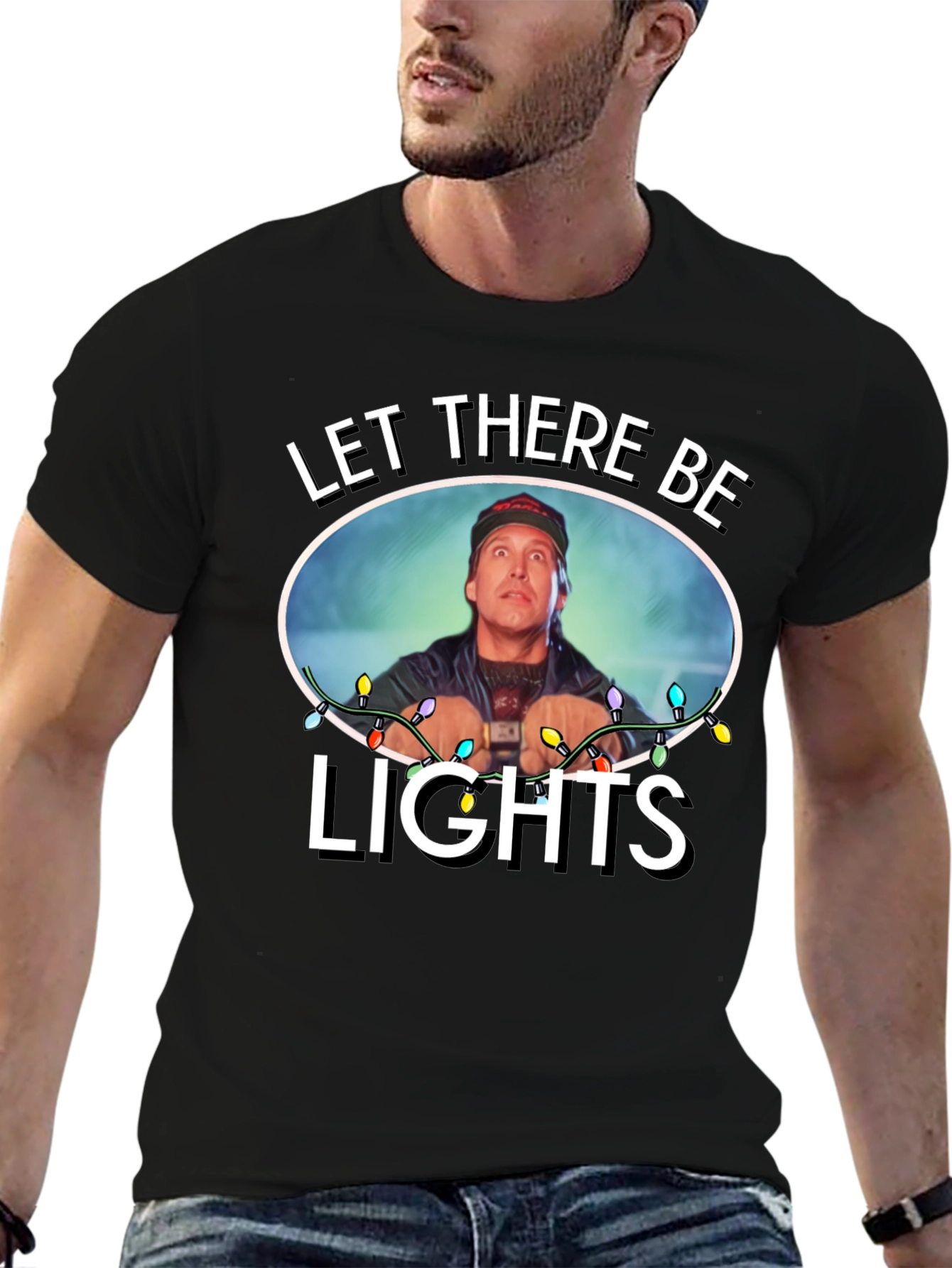 Let There Be Lights Funny T-Shirt