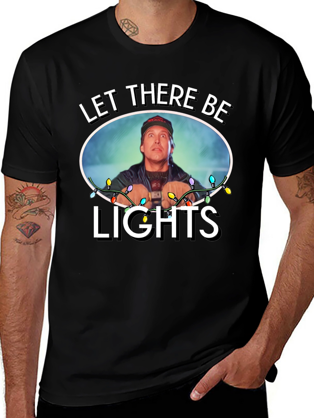 Let There Be Lights Funny T-Shirt