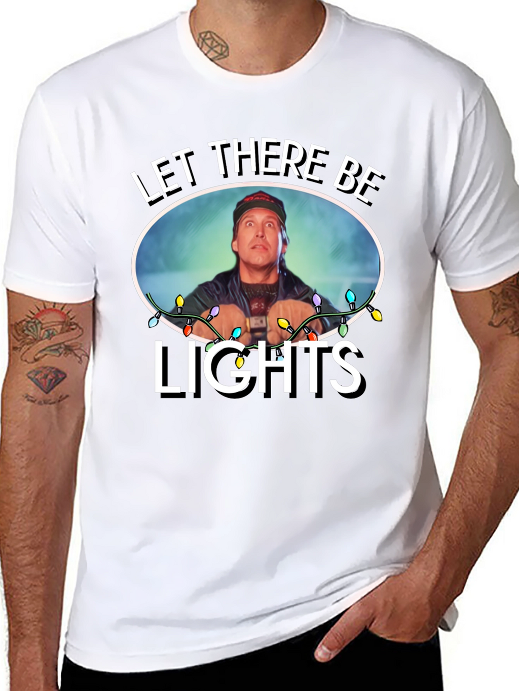 Let There Be Lights Funny T-Shirt