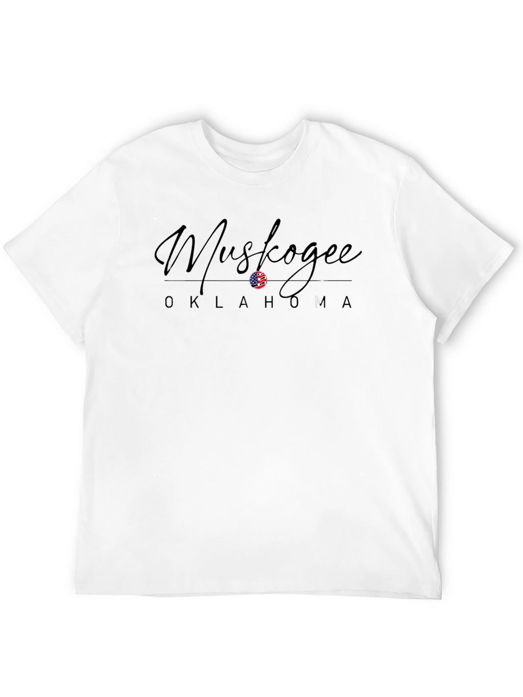 Muskogee Oklahoma T-Shirt - Patriotic Design