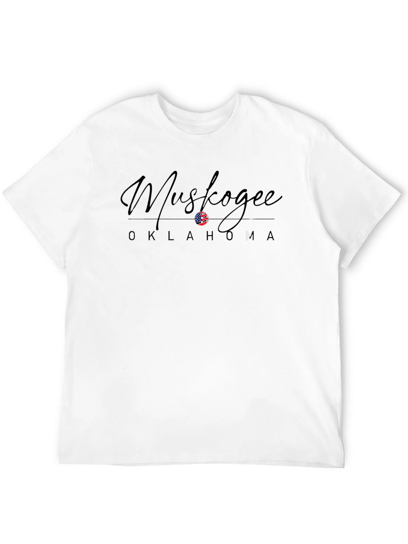 Muskogee Oklahoma T-Shirt - Patriotic Design
