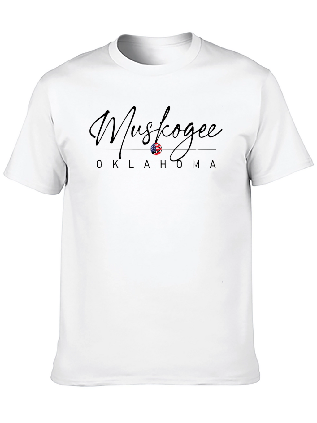 Muskogee Oklahoma T-Shirt - Patriotic Design