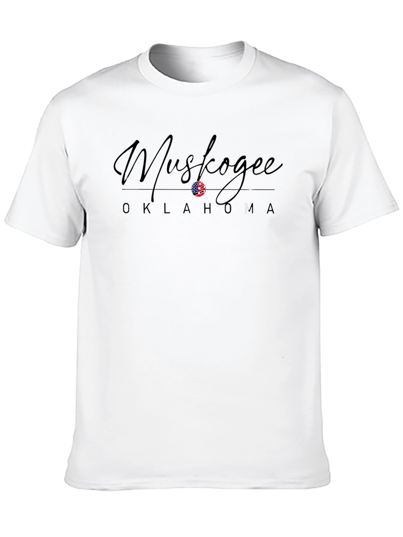 Muskogee Oklahoma T-Shirt - Patriotic Design