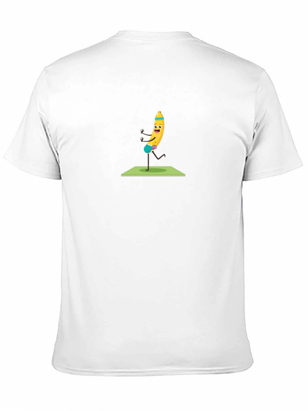 Funny Banana Yoga T-Shirt - Black