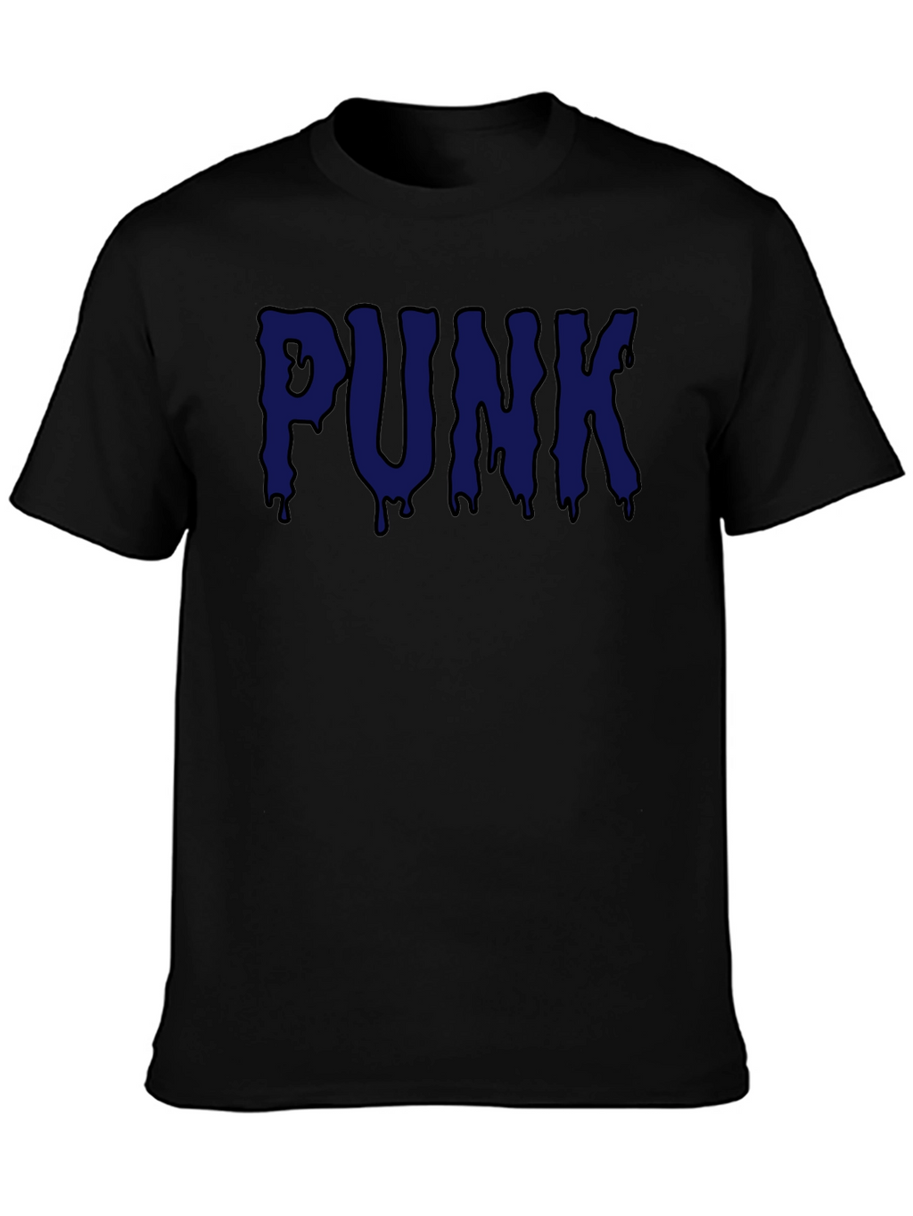 Punk Graphic Tee - Mens Black T-Shirt